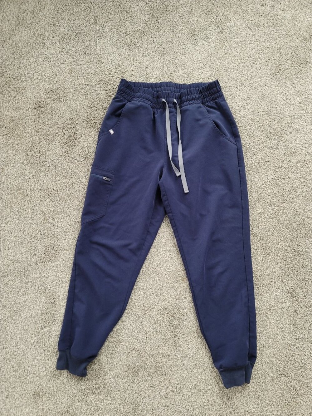 FIGS Pants Women's Size Small Navy Blue Technical Collection Zamora Jogger